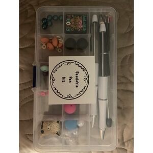 Moody Cow Cowboy‎ Hat  Beadable Pen Kit DIY  Includes 3 Pens 3 Focals 3 Refills